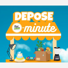 Dpose-minute  la dchetterie de Fresne-St-Mams